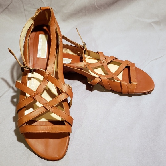 Michael Kors Shoes - Michael Kors Brown Strappy Sandals
